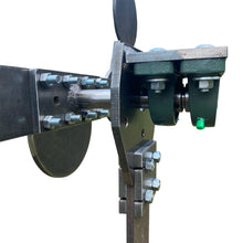 Load image into Gallery viewer, Magnum Target 3/8&quot; AR500 Spinning Portable “No Weld” Double Cyclone - Texas Star Type Reactive Steel Shooting Target w/ 6in Paddles (DC-6)
