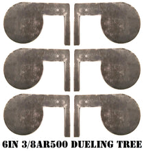 Load image into Gallery viewer, Magnum Target 6&quot;x 3/8&quot; AR500 Steel Shooting Range Targets Dueling Trees Metal Paddles - DT66AR500
