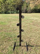 Load image into Gallery viewer, Magnum Target 5&quot;x3/8&quot; AR500 Steel Shooting Targets - Dueling Tree Metal Paddles - HDDT56AR500
