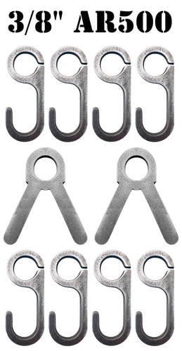 Steel Conduit Target Rack Magnum Target Range Hooks, Stands & Accessories for Steel Targets