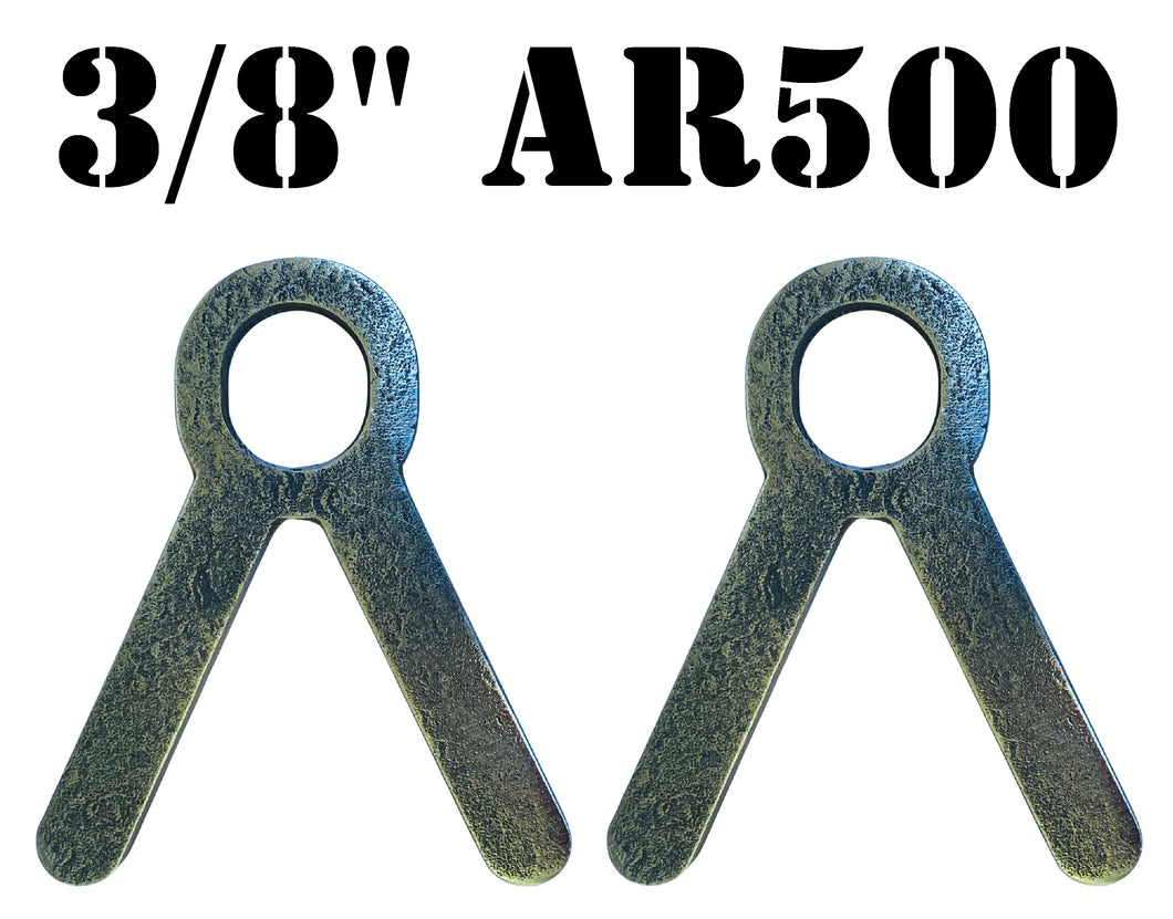 Magnum Target AR500 3/8” Steel Shooting Target Stand Bracket Mounts for 1