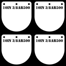 Load image into Gallery viewer, Magnum Target 10&quot; x 3/8&quot; AR500 Gong/Hanger Steel Shooting Target - 4pc Pistol &amp; Rifle Plate (GFT104WAR500)
