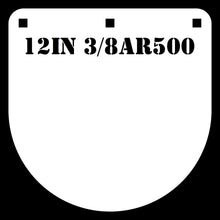 Load image into Gallery viewer, Magnum Target 12&quot; x 3/8&quot; AR500 Gong/Hanger Steel Shooting Target - 1pc Pistol &amp; Rifle Plate (GFT121WAR500)
