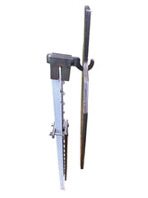 Load image into Gallery viewer, 3/8&quot; AR500 Bundle - 66% 2/3 Scale IDPA/IPSC 12&quot;x20&quot; Steel Shooting Target w/ T-Post Hook &amp; 20&quot; Protector Plate (G12x201STPH1TP-PP1AR500)
