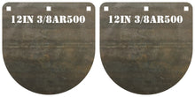 Load image into Gallery viewer, Magnum Target 12&quot; x 3/8&quot; AR500 Gong/Hanger Steel Shooting Target - 2pc Pistol &amp; Rifle Plate (GFT122AR500)
