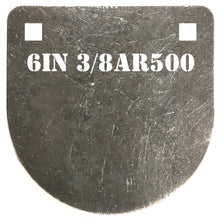 Load image into Gallery viewer, Magnum Target 6 in. AR500 Gong/Hanger Steel Shooting Target - 1pc 3/8 Thk Pistol &amp; Rifle Target (GFT61AR500)
