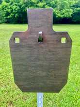 Load image into Gallery viewer, Magnum Target 3/8&quot; AR500 8x12 IDPA/IPSC Steel Shooting Target w/ T-Post Hook (GIDPA8X121TPH1AR500-3H)
