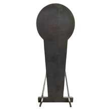 Load image into Gallery viewer, 3/8" AR500 Steel Reactive IPSC Mini 22"x8" Classic or 28"x8" Pepper Popper Metal Shooting Target w/ Ground Stand (GTMCP8x22AR500) (GTMPP8x28AR500)
