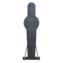 Load image into Gallery viewer, 28"x8" 3/8" AR500 Steel Reactive IPSC Mini Pepper Popper Metal Shooting Target w/ Ground Stand (GTMPP8x28AR500)
