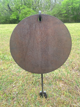 Load image into Gallery viewer, 3/8" AR500 10" Round NRA Steel Shooting Target &amp; 30" Ground Stake Stand (H101-HSTD1AR500-30IN)

