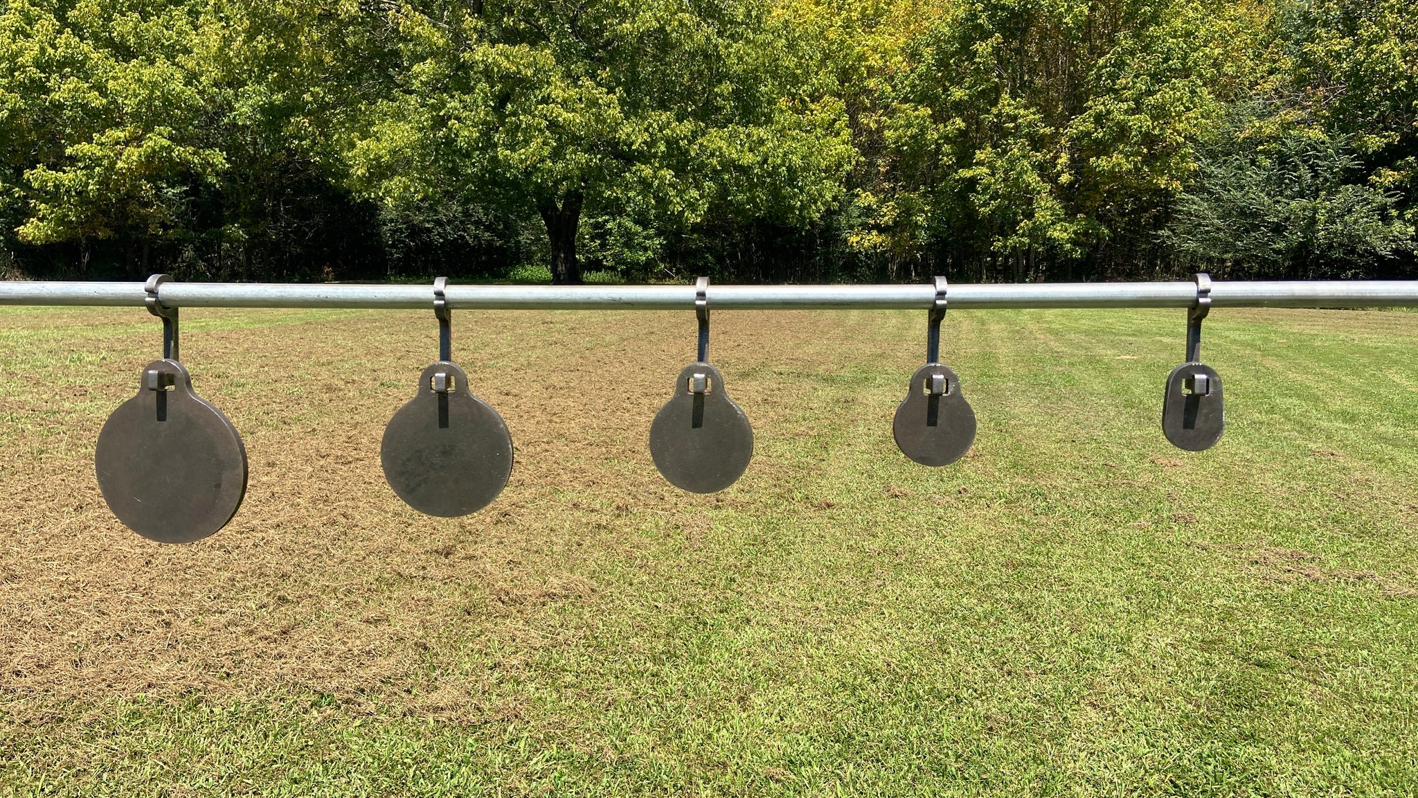AR500 1/4" Steel 'Know Your Limits' DIY Paddle Target Kit – Gong Style For Shooting Practice