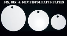 Load image into Gallery viewer, Magnum Target 6in., 8in., and 10in. Steel Pistol Targets - 3pc. Steel Shooting Target Plates - H68103W
