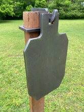 Load image into Gallery viewer, Magnum Target 3/8&quot; AR500 12&quot;x7” IDPA/IPSC Steel Shooting Range Target w/ 2x4 Hook (HIDPA121-2x4HOOK1AR5)
