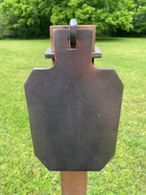 Load image into Gallery viewer, Magnum Target 3/8&quot; AR500 12&quot;x7” IDPA/IPSC Steel Shooting Range Target w/ 2x4 Hook (HIDPA121-2x4HOOK1AR5)
