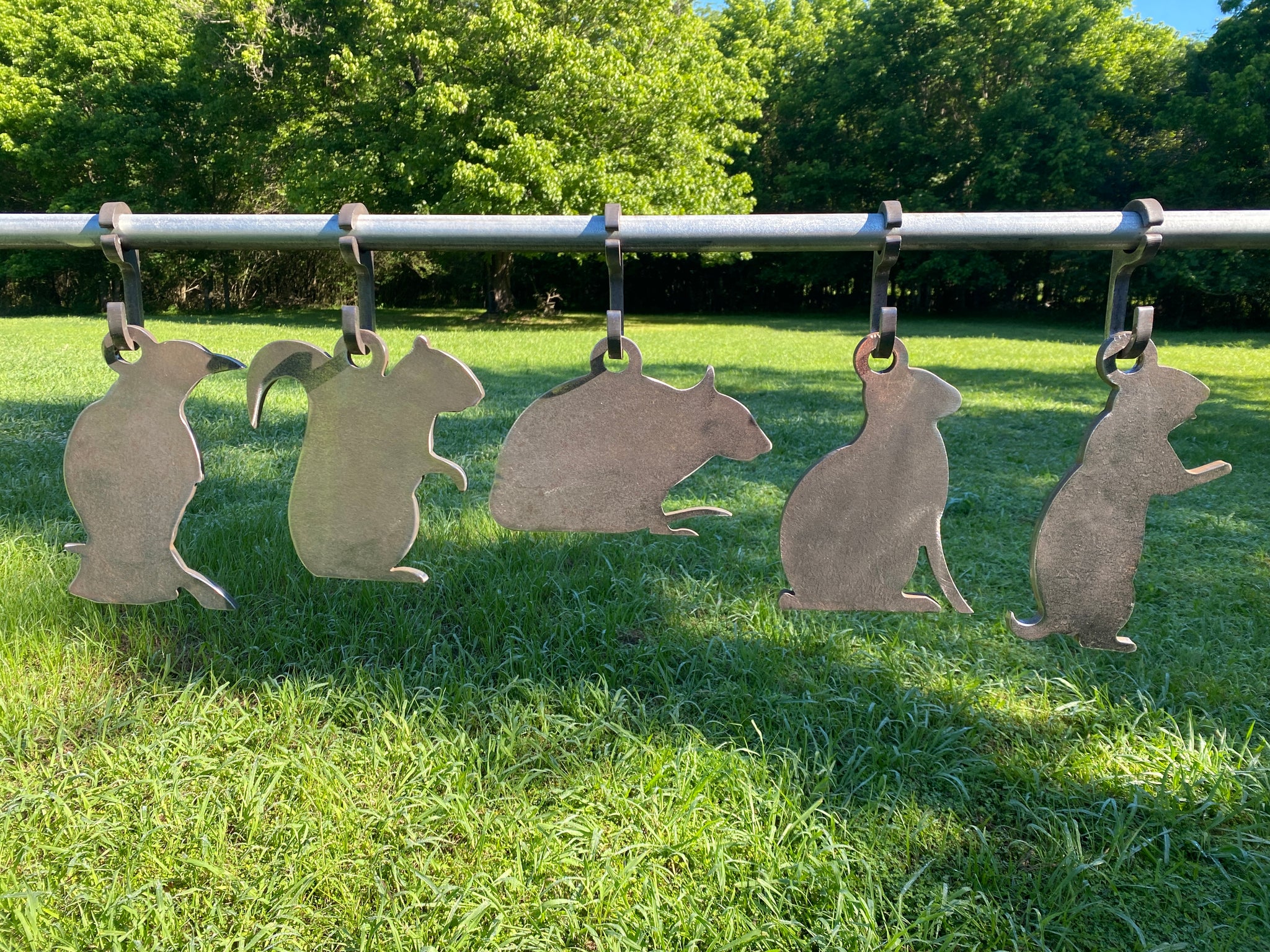 Magnum Target 2pc Rabbit Varmint/Animal Silhouette Hangers - 22LR Smal