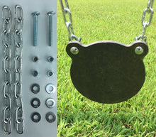 Load image into Gallery viewer, Magnum Target 3/8&quot; AR500 8&quot; Gong Steel Shooting Target w/ 12&quot; Chain Mounting Kit - G81EAR500-CHAINKIT
