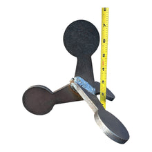 Load image into Gallery viewer, Magnum Target 3/8" AR500 Reactive Steel Shooting Targets - Welded Walking Flipping Jumping Jacks 2.5" Rounds 1, 2, or 3 pc
