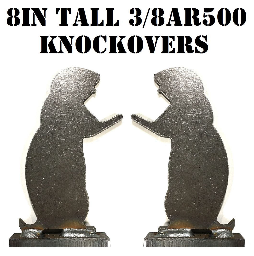 AR500 Steel Knockover Target
