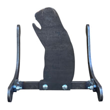 Load image into Gallery viewer, Magnum Target 3/8&quot; AR500 Prairie Dog Rocking Ground Target Stand - Hardened Metal Steel Shooting Target (RGT-PDAR500-2E)
