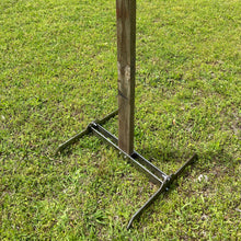 Load image into Gallery viewer, Magnum Target 2x4 Steel Reactive Shooting Target STAND BASE ONLY - SM2x4-1CB-2LEG-KIT

