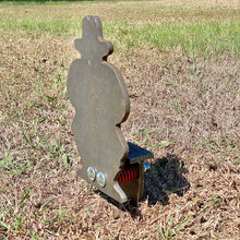 Load image into Gallery viewer, Magnum Target 8&quot;x12&quot; 3/8&quot; AR500 Auto Reset Cowboy CAS Popper - Spring Reactive Metal Steel Shooting Target (SPR-CAS8x12AR500)
