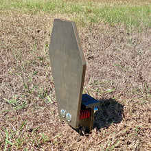 Load image into Gallery viewer, Magnum Target 8&quot;x12&quot; 3/8&quot; AR500 Auto Reset Coffin Popper - Spring Reactive Metal Steel Shooting Target (SPR-COFFIN8x12AR500)
