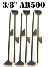 Load image into Gallery viewer, Magnum Target 3/8&quot; AR500 24in or 30in Tall Knockover Stands for Steel Targets - 6pc Stand Set
