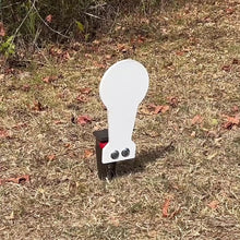 Load and play video in Gallery viewer, Magnum Target 9.5"x9.75" 3/8" AR500 Auto Reset Rabbit Popper - Spring Reactive Metal Steel Shooting Target (SPR-RAB1AR500)
