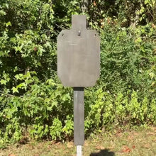 Load and play video in Gallery viewer, Magnum Target 9&quot;x15&quot; 3/8&quot; AR500 1/2 Scale IDPA/IPSC Steel Shooting Gong Target 1pc (G9x151AR500)
