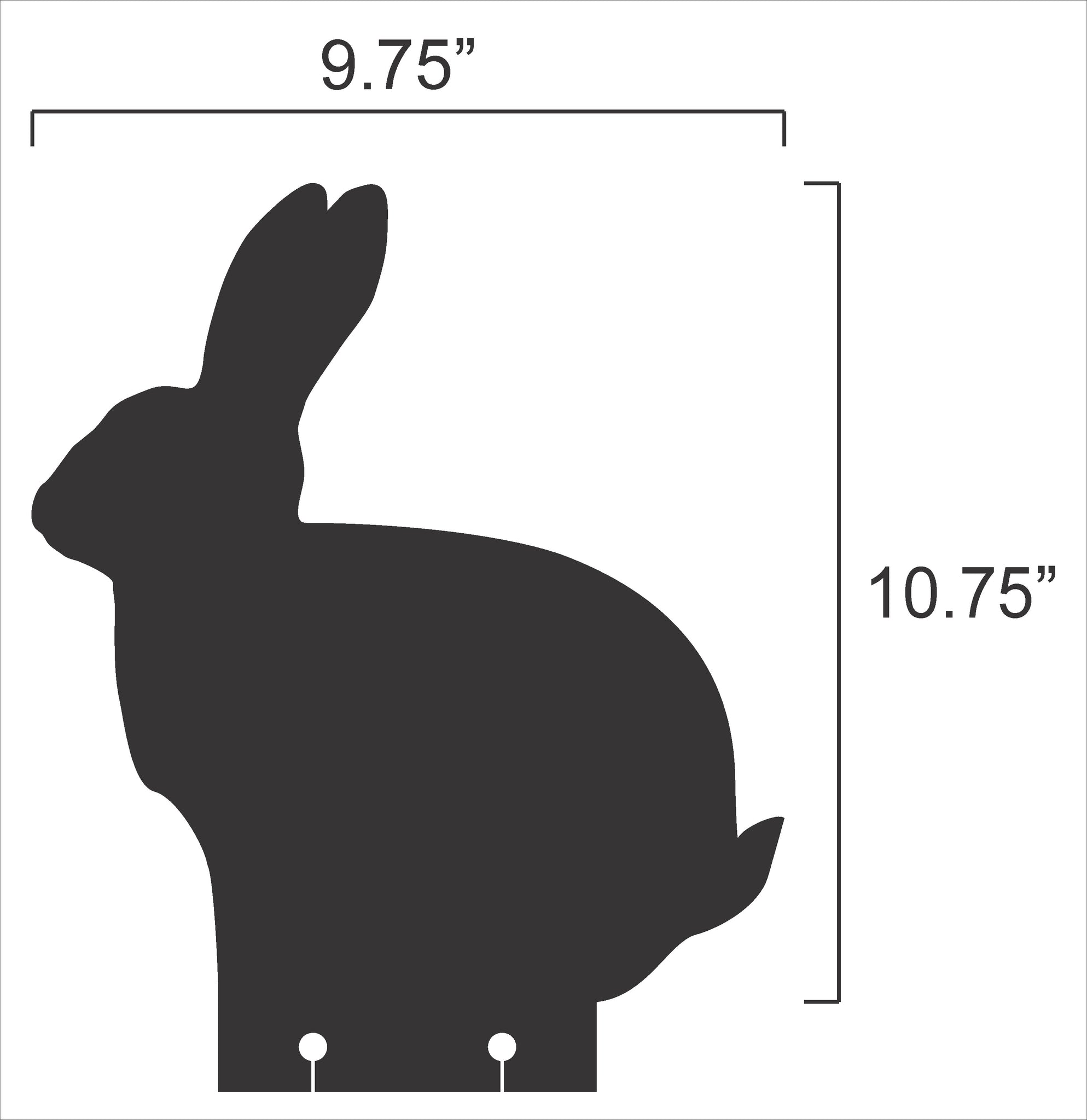 Steel Target Rabbit Magnum Target 3/8